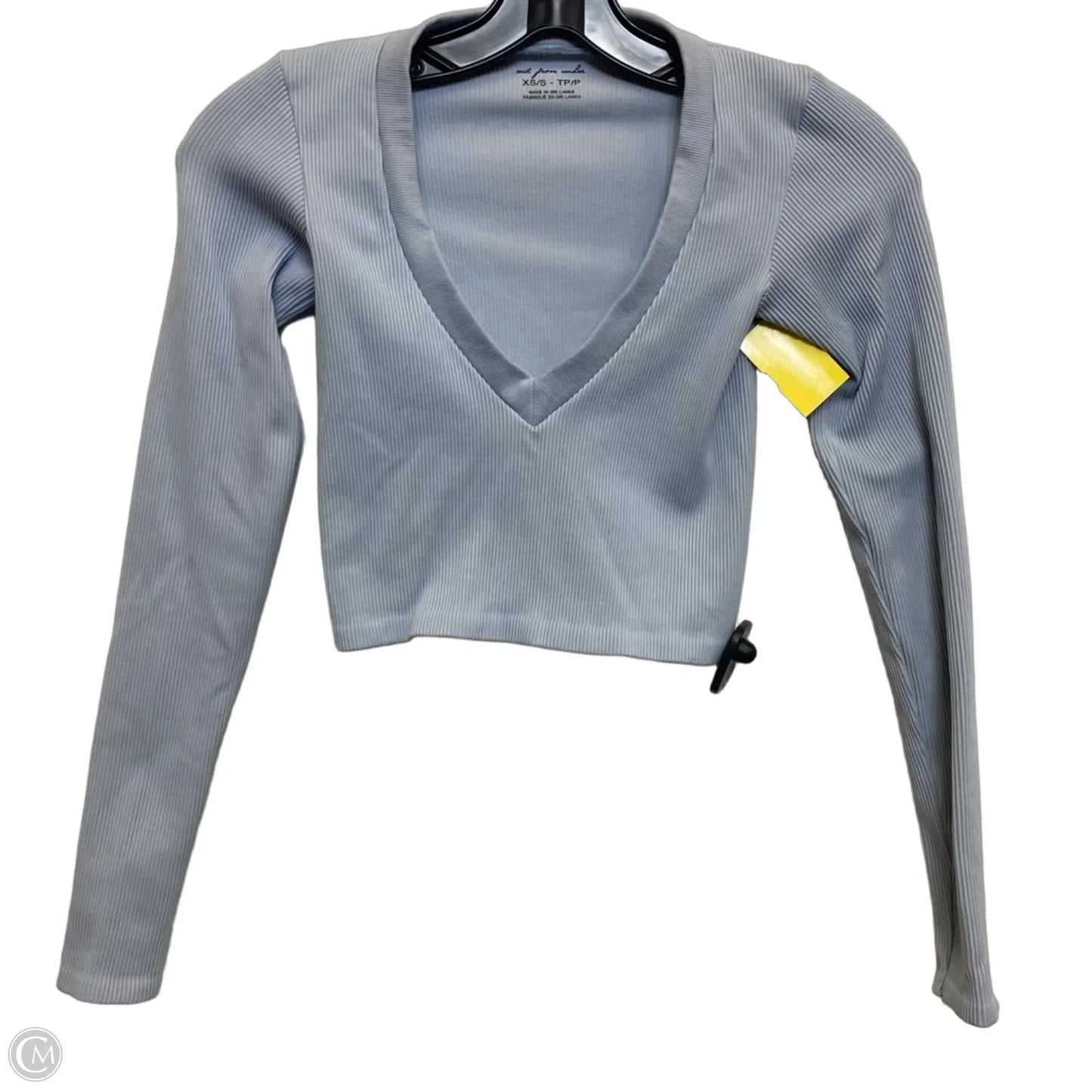 Top Long Sleeve By Out From Under In Blue, Size: Xs