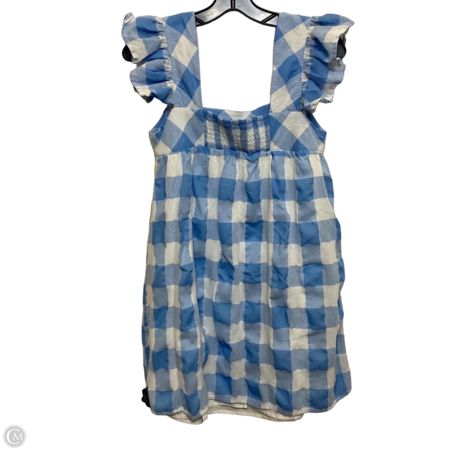 Dress Casual Short By Entro In Blue & White, Size: S