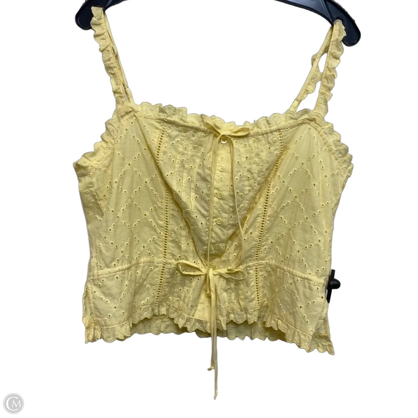 Top Sleeveless By By Together In Yellow, Size: L