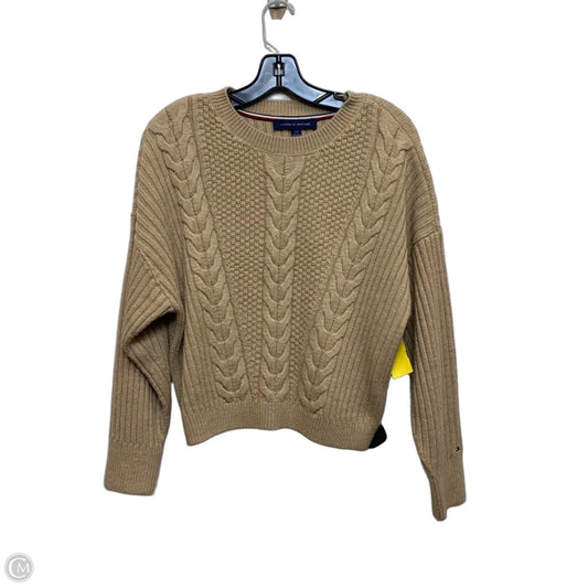 Sweater By Tommy Hilfiger In Tan, Size: S