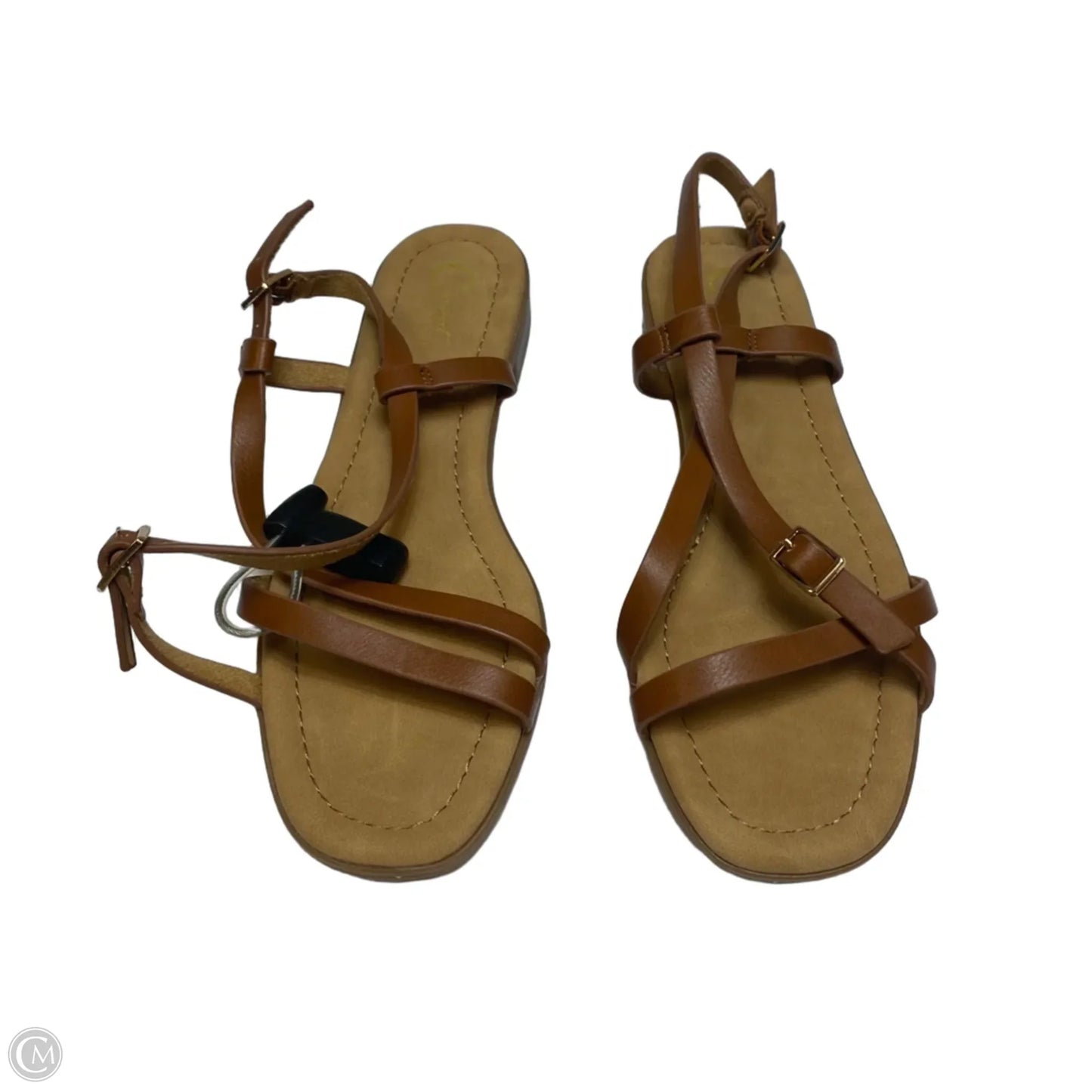 Sandals Flats By C Confort In Brown, Size: 7