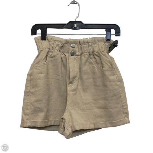 Shorts By Love Tree In Tan, Size: S