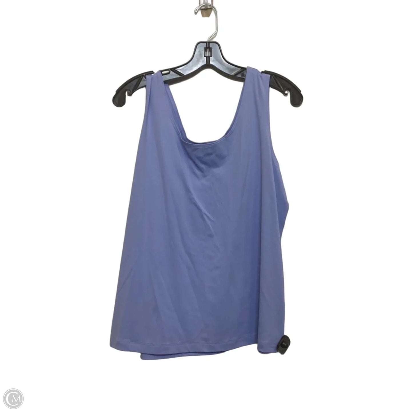 Top Sleeveless By Chicos In Blue, Size: Xl