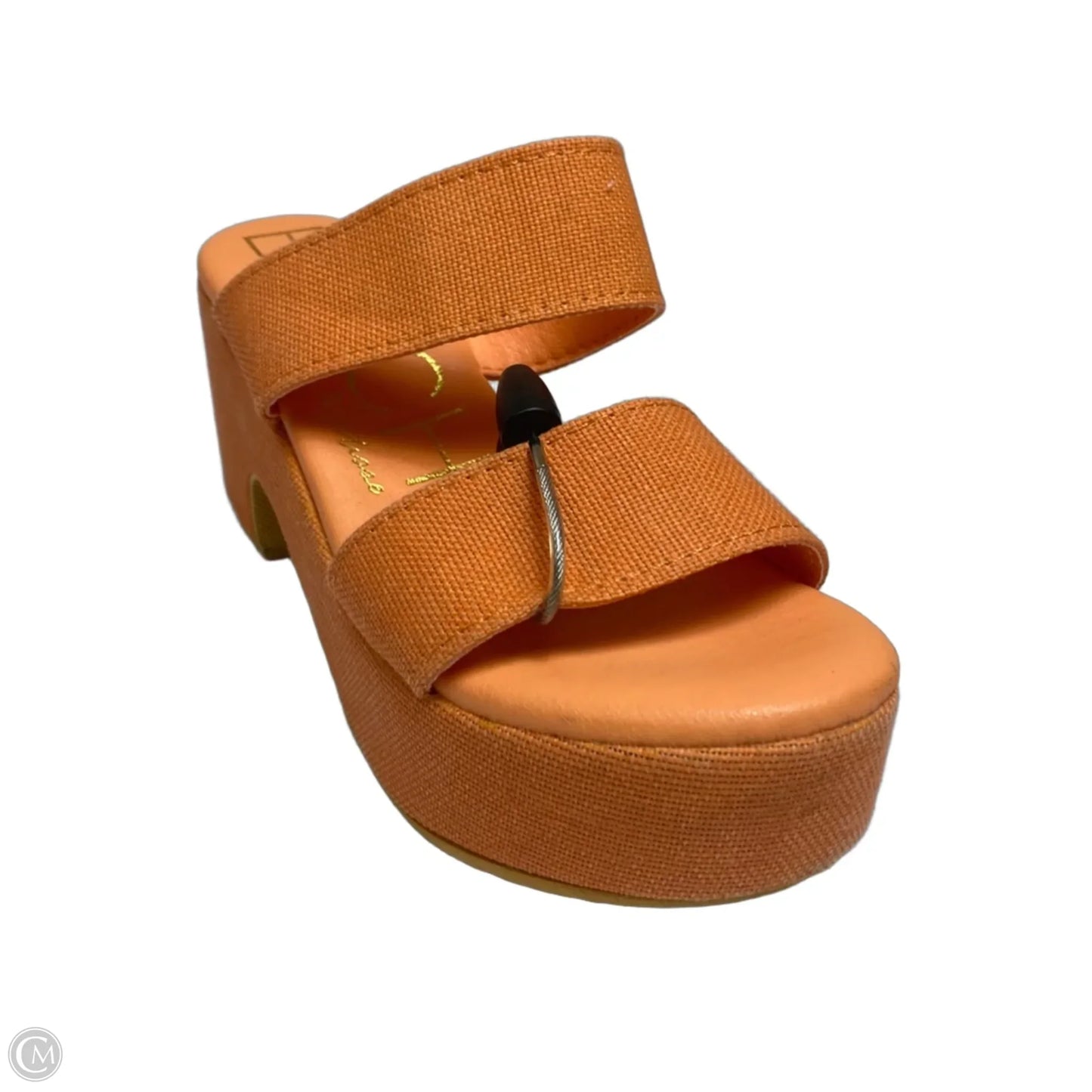 Sandals Heels Platform By Matisse In Orange, Size: 7