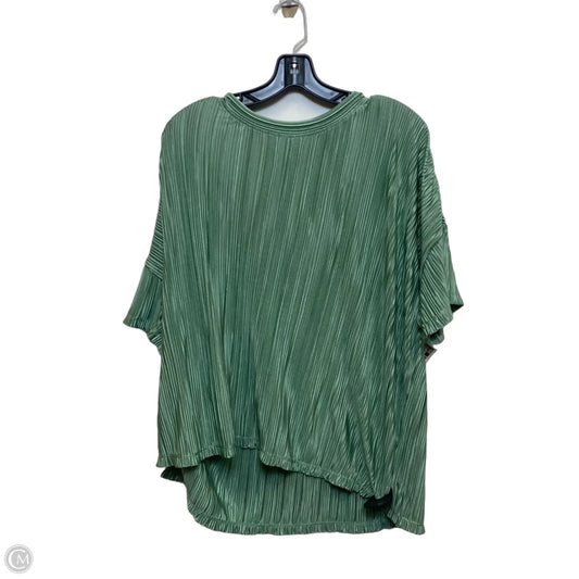 Top Short Sleeve By Marc New York In Green, Size: Xl
