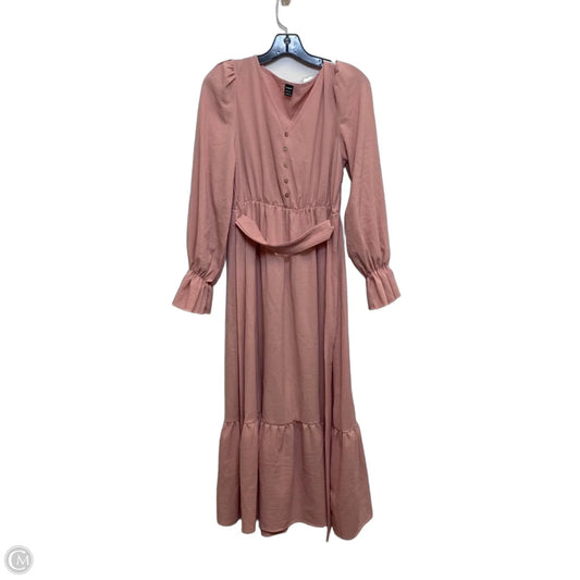 Dress Casual Maxi By Shein In Pink, Size: S