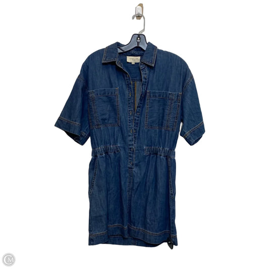 Dress Casual Short By Elizabeth And James In Blue Denim, Size: S