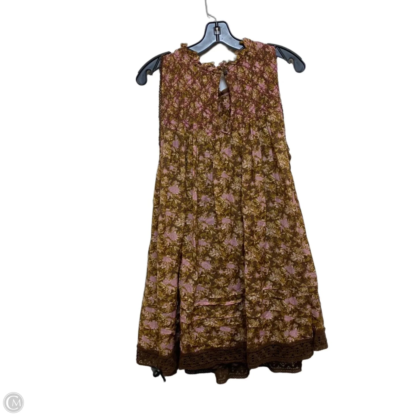 Dress Casual Short By Free People In Brown & Pink, Size: S