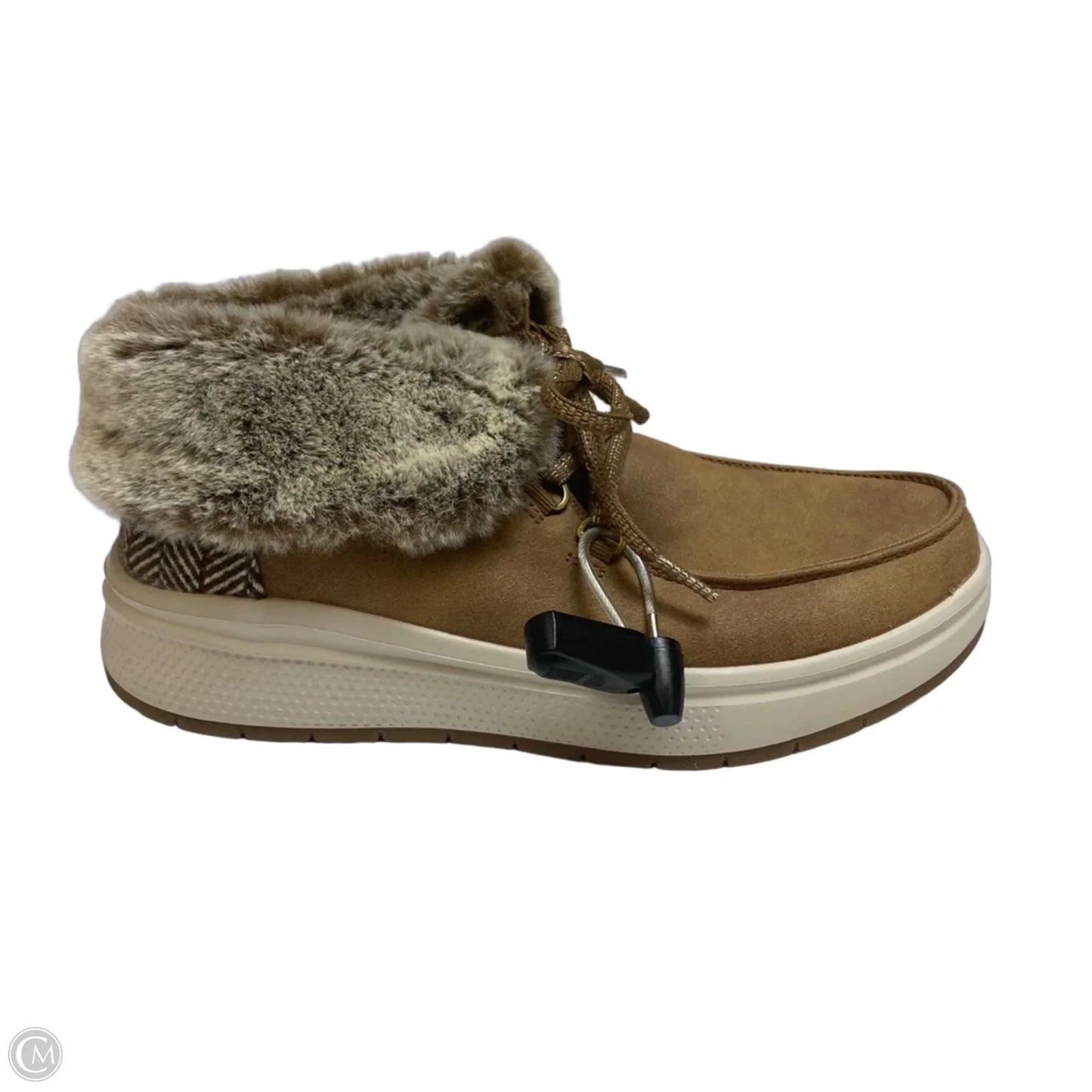 Boots Ankle Flats By Bobs In Tan, Size: 7