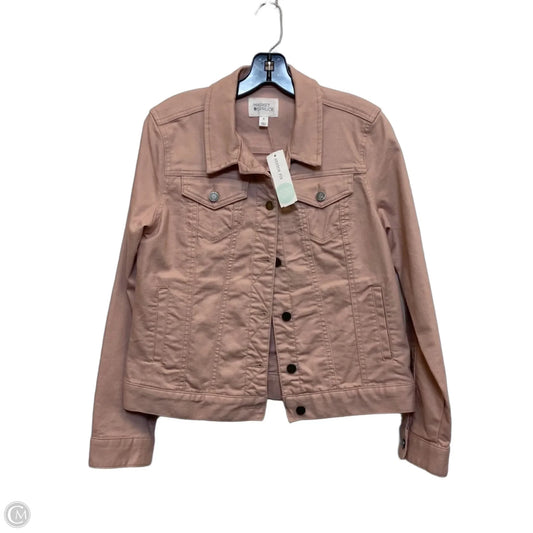 Jacket Denim By Market & Spruce In Pink Denim, Size: M
