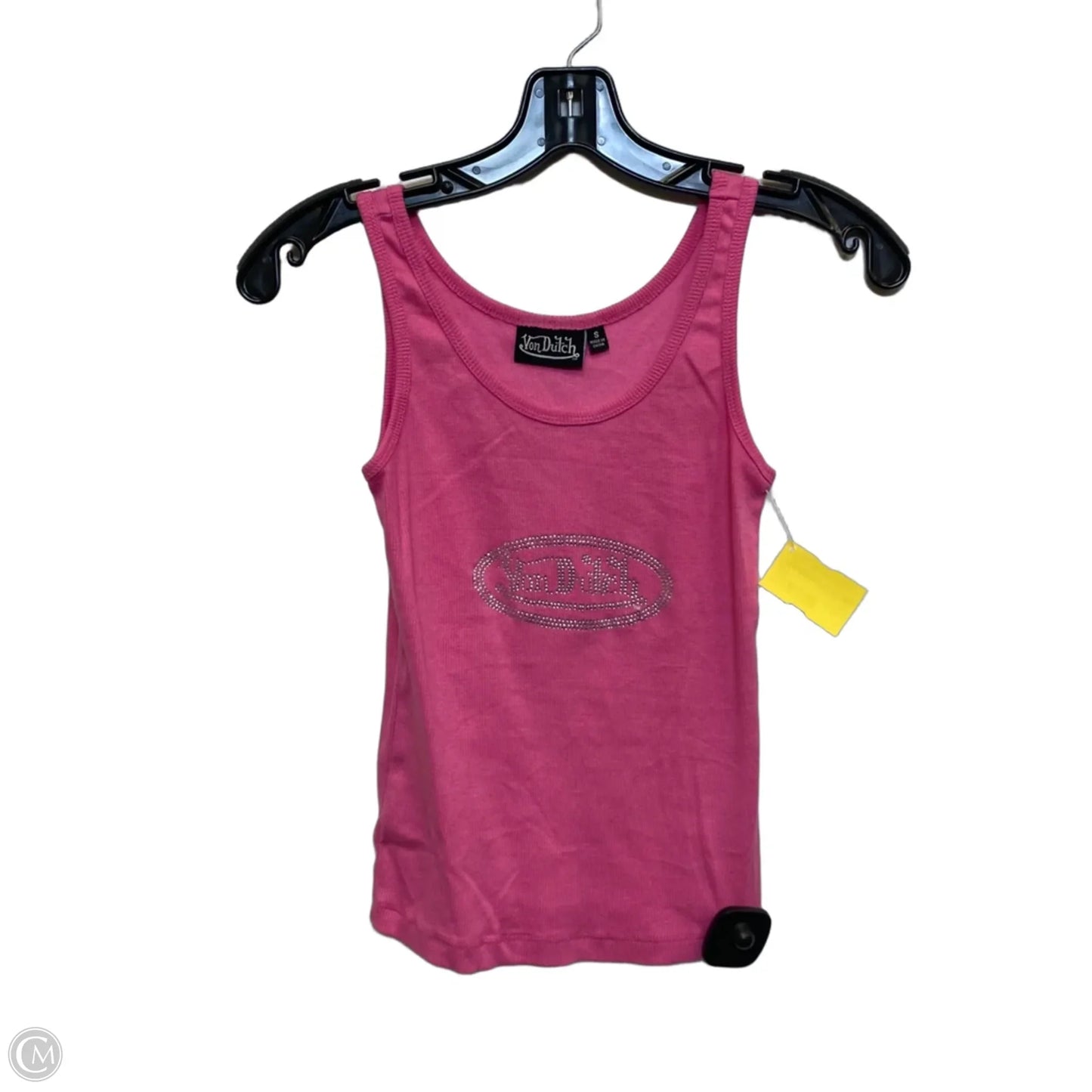 Top Sleeveless By Von Dutch In Pink, Size: S
