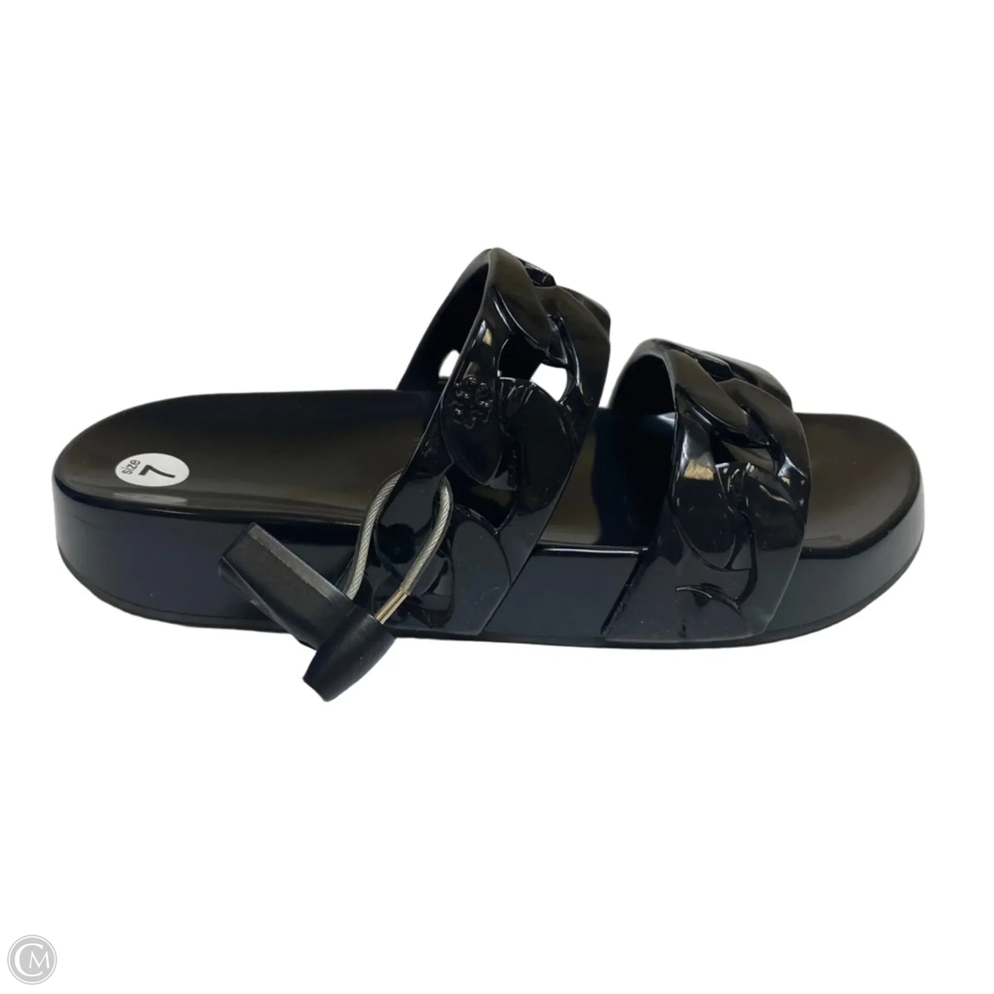 Sandals Designer By Tory Burch In Black, Size: 7