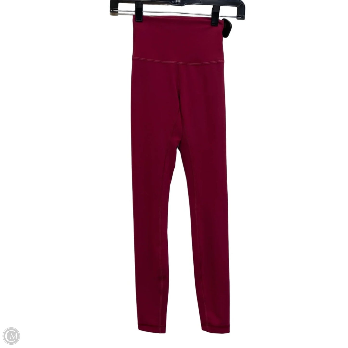 Athletic Leggings Designer By Lululemon In Pink, Size: Xs