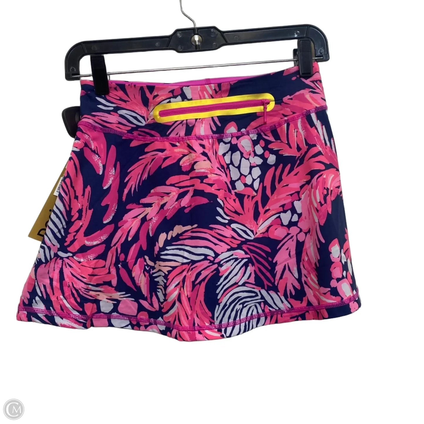 Skort Designer By Lilly Pulitzer In Blue & Pink, Size: Xxs