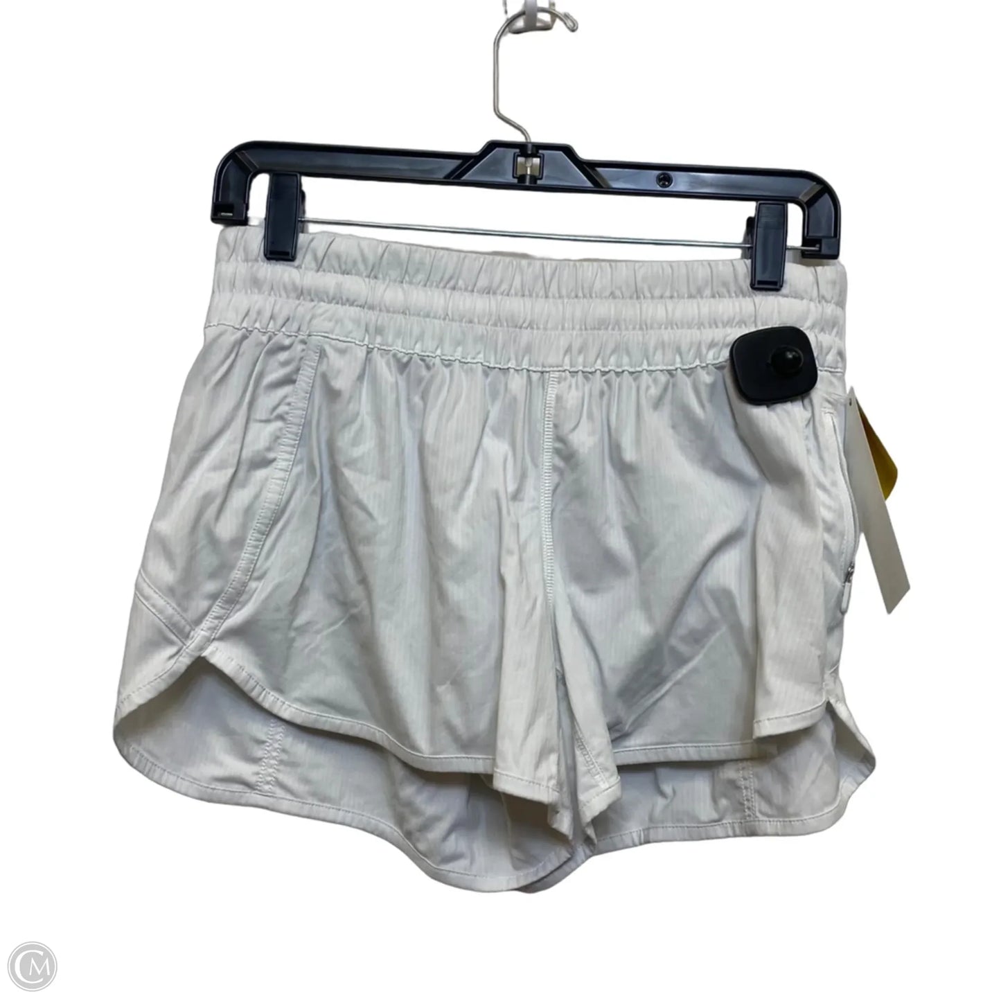 Athletic Shorts Designer By Lululemon In Grey, Size: M