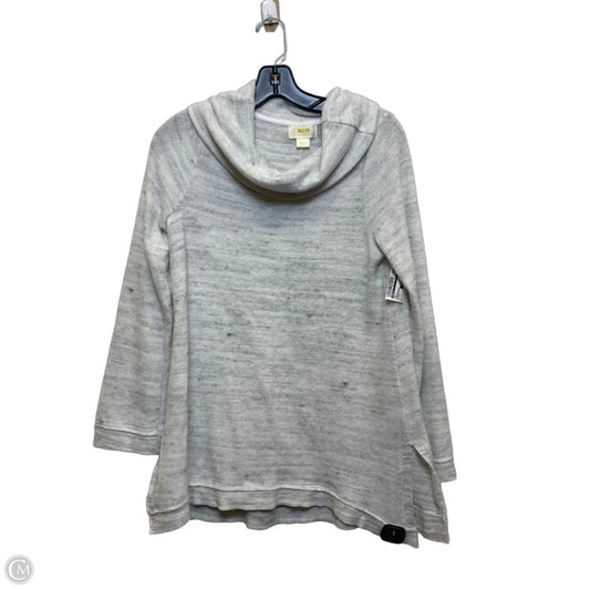 Top Long Sleeve By Maeve In Grey, Size: S