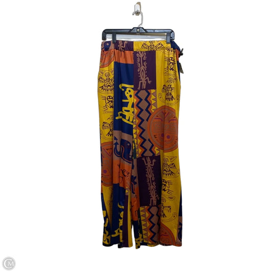 Pants Wide Leg By Cmf In Multi-colored, Size: 2x
