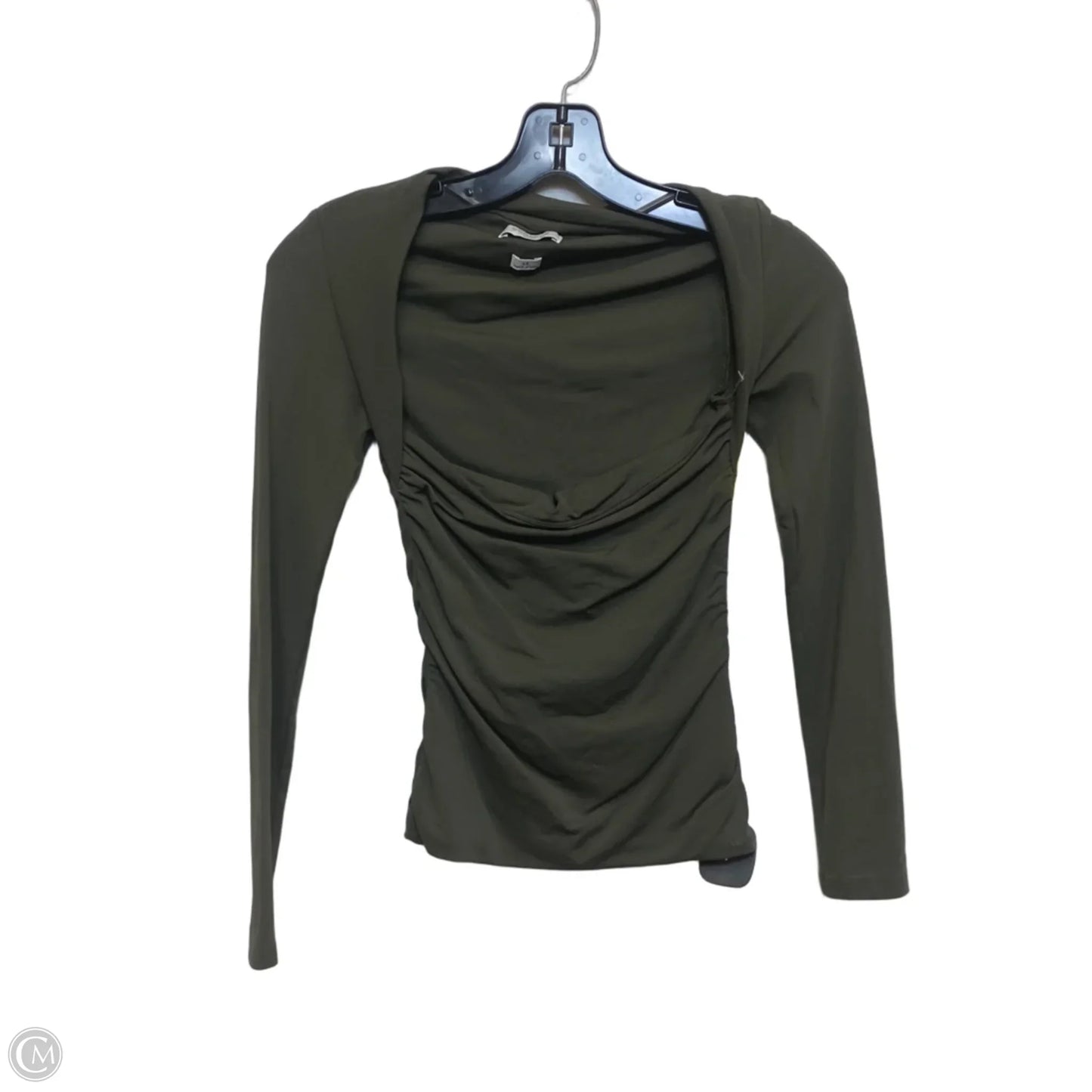 Top Long Sleeve By Aritzia In Green, Size: Xs