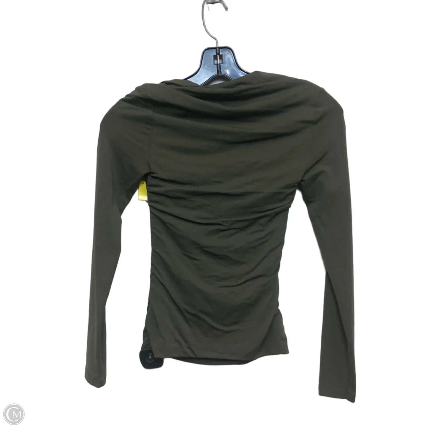 Top Long Sleeve By Aritzia In Green, Size: Xs