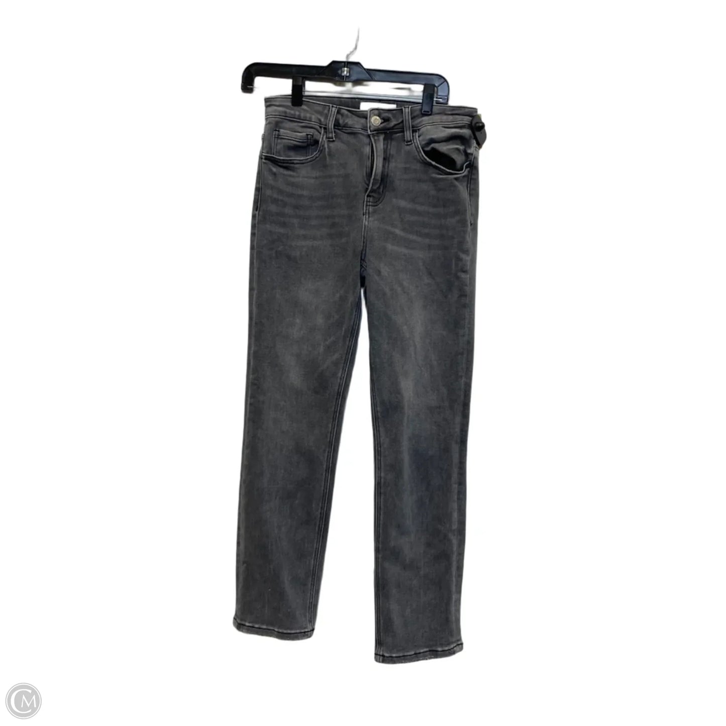 Jeans Straight By Vervet In Grey Denim, Size: 4
