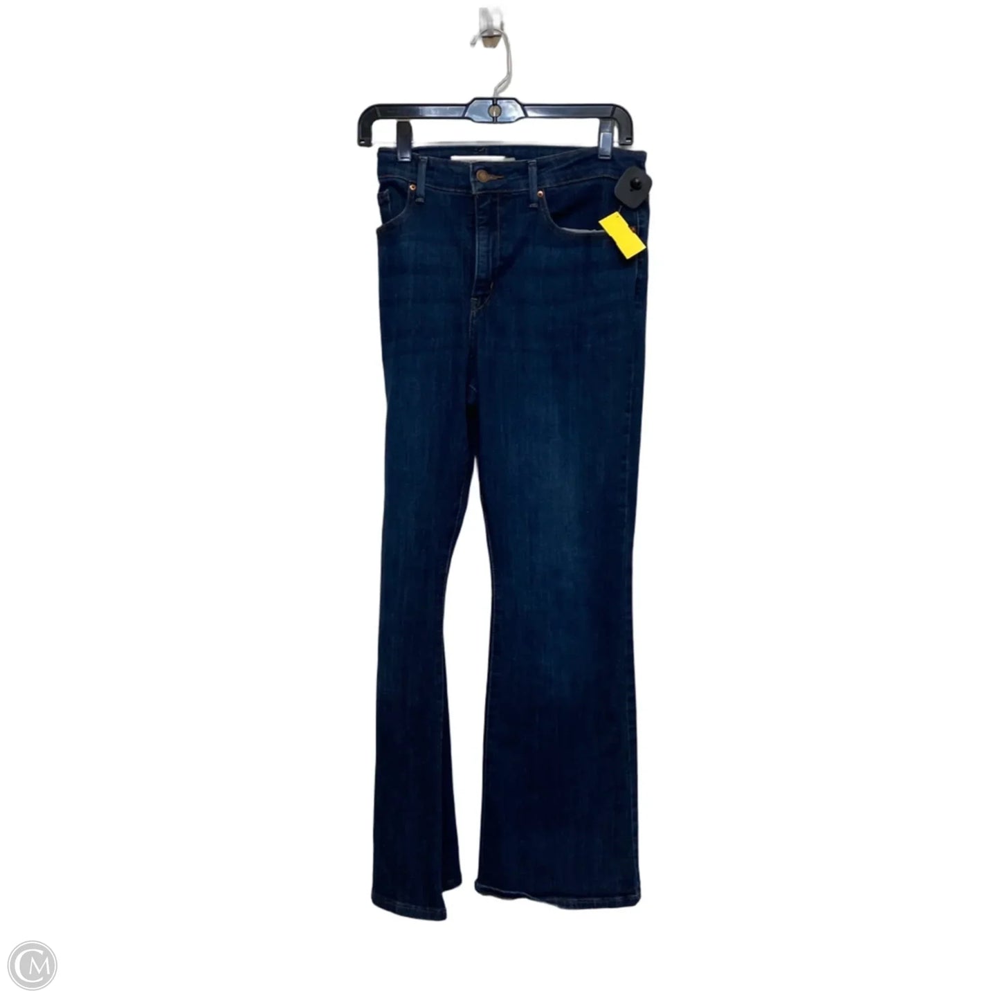 Jeans Boot Cut By Levis In Blue Denim, Size: 12