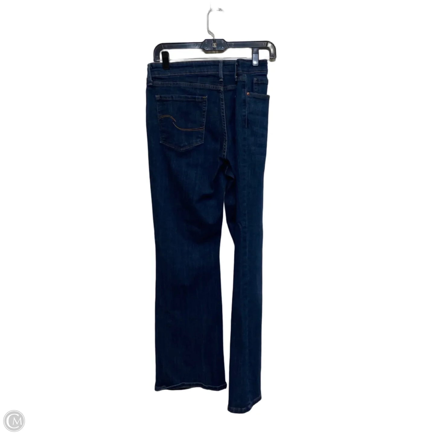 Jeans Boot Cut By Levis In Blue Denim, Size: 12