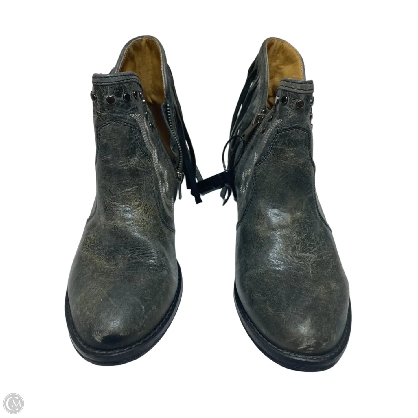 Boots Western By Sterling River In Grey, Size: 9.5