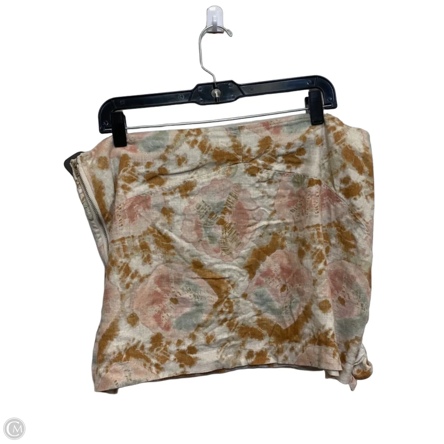 Skirt Mini & Short By Free People In Pink & Tan, Size: L