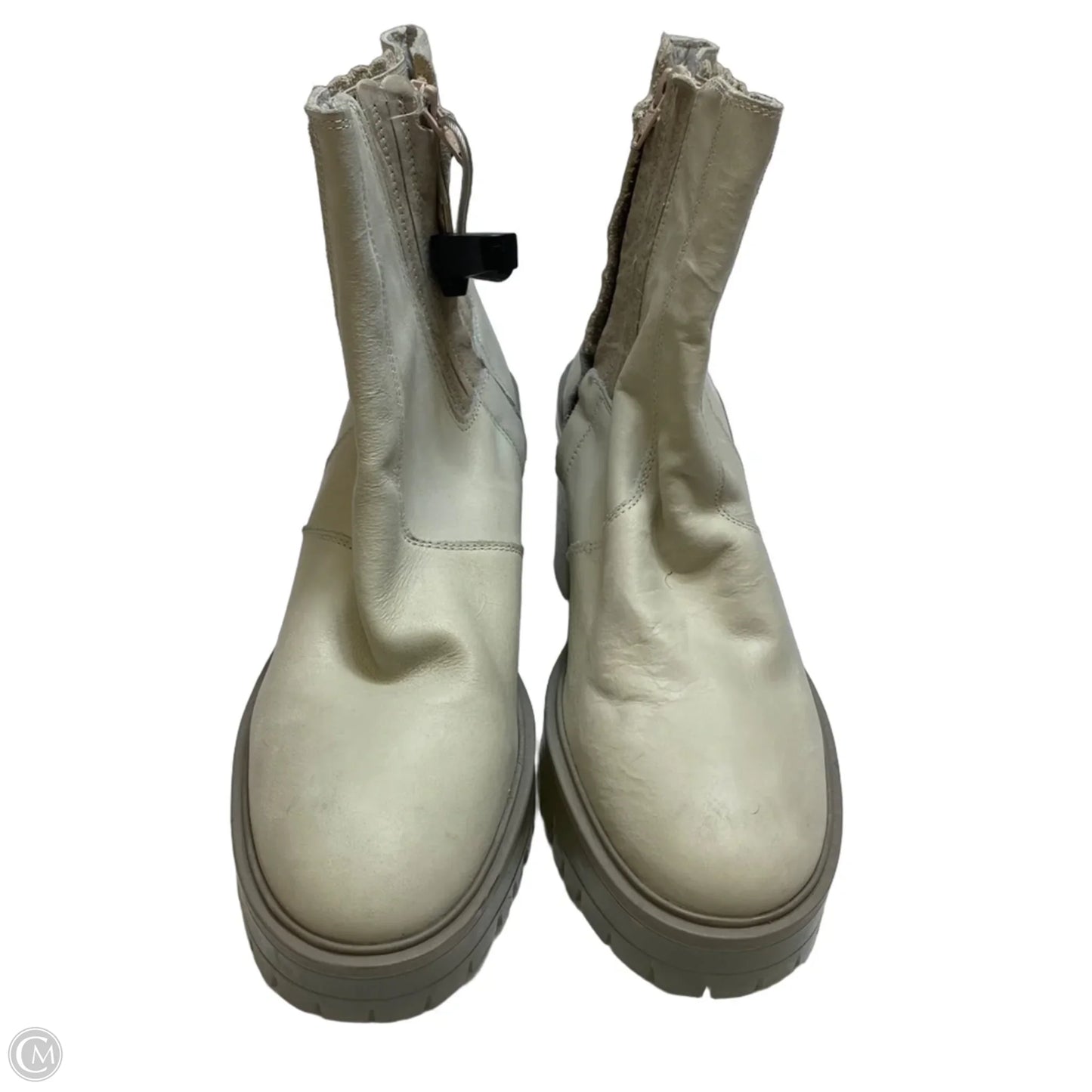 Boots Ankle Heels By Free People In Grey, Size: 9.5