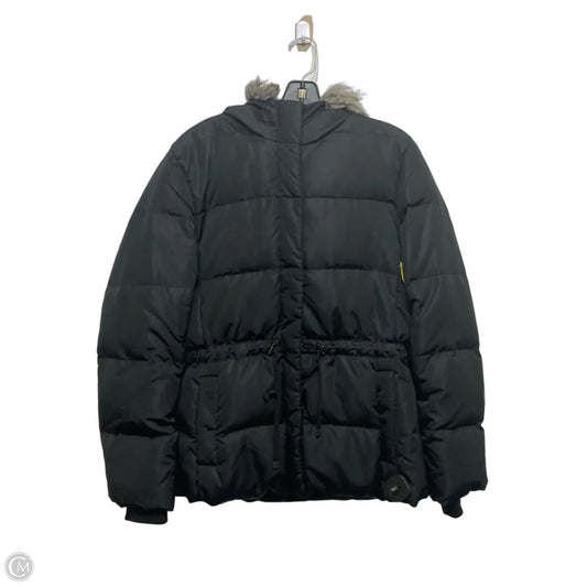 Jacket Puffer & Quilted By Banana Republic In Black, Size: L