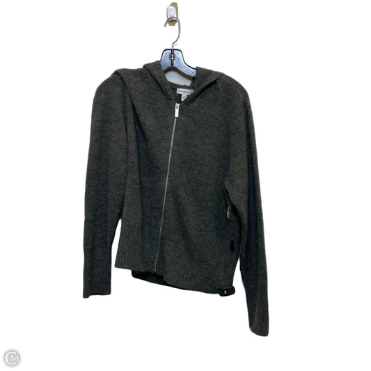 Cardigan By Calvin Klein In Grey, Size: Xl