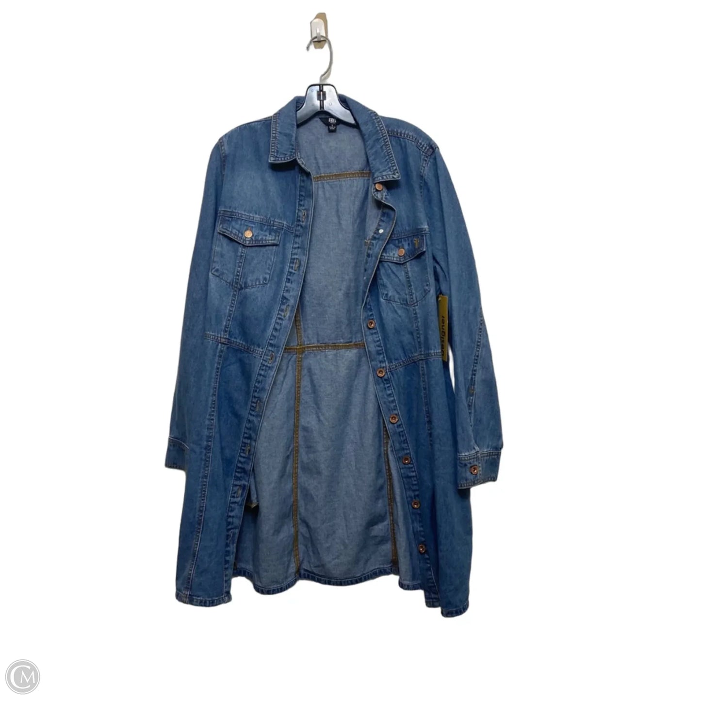 Dress Designer By Frye In Blue Denim, Size: L