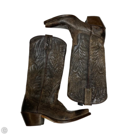 Boots Western By Steve Madden In Brown, Size: 6
