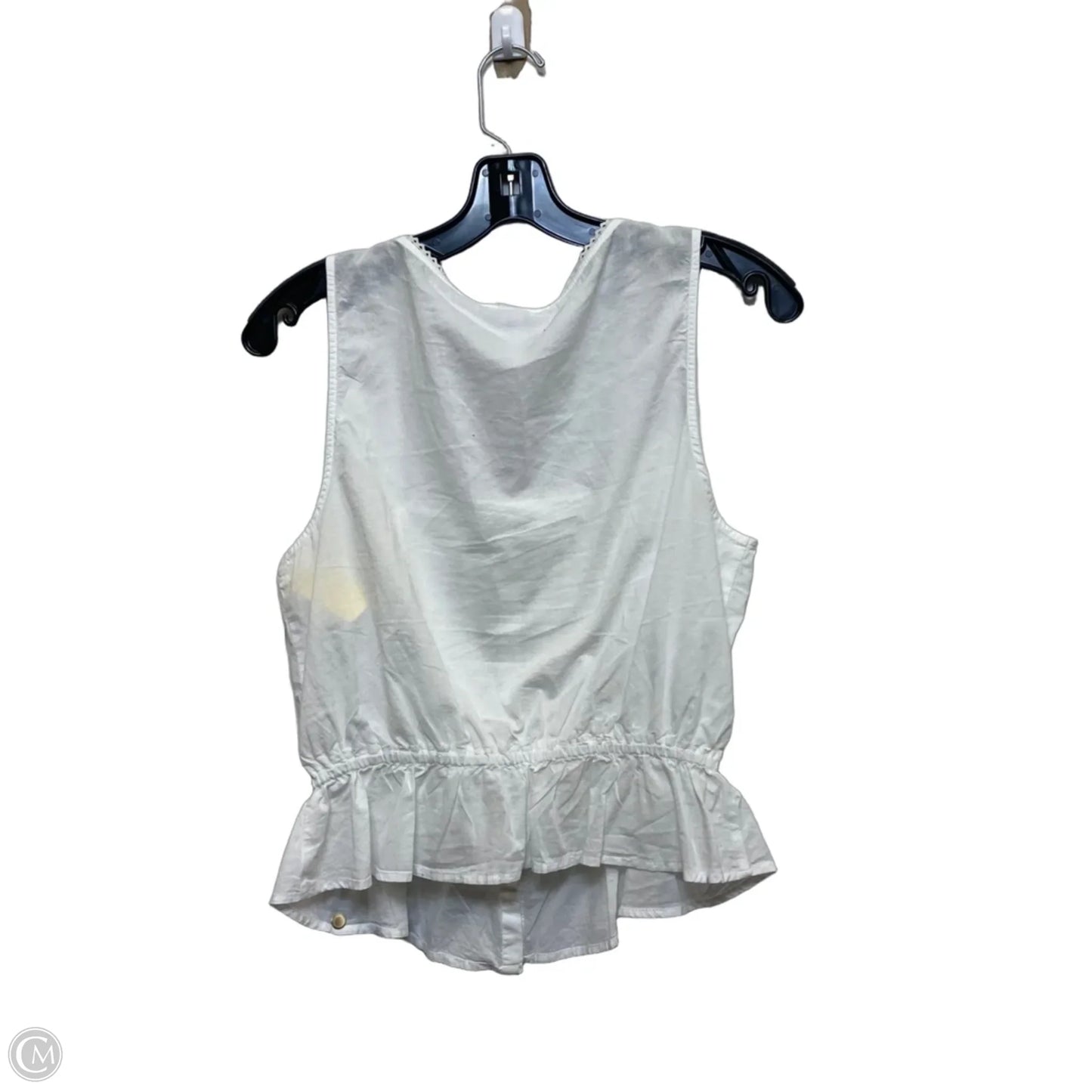Top Sleeveless By Old Navy In White, Size: S