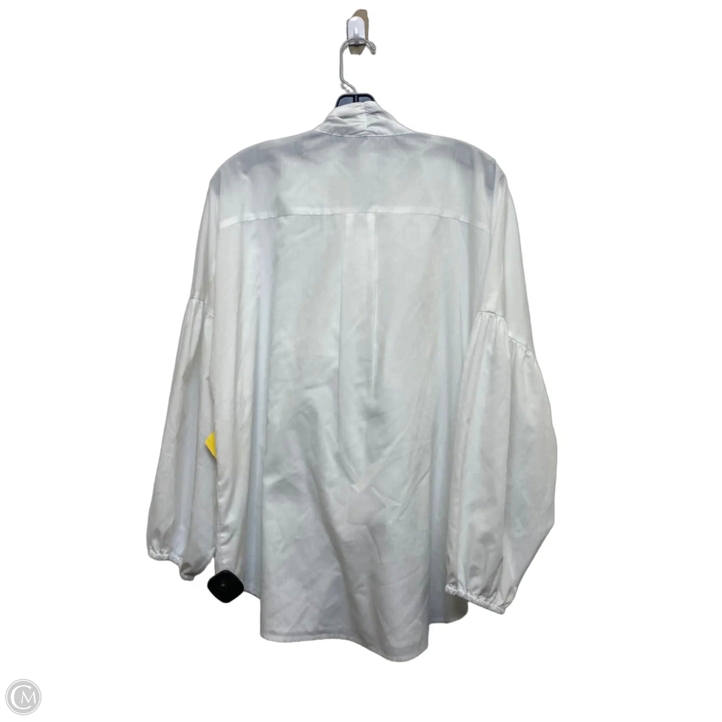 Top Long Sleeve By Mare Mare In White, Size: 1x
