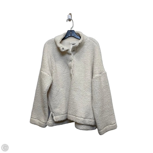 Sweatshirt Collar By Aerie In Cream, Size: M
