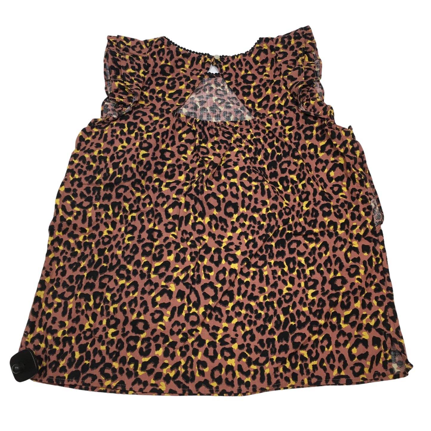 Animal Print Top Sleeveless Loft, Size M