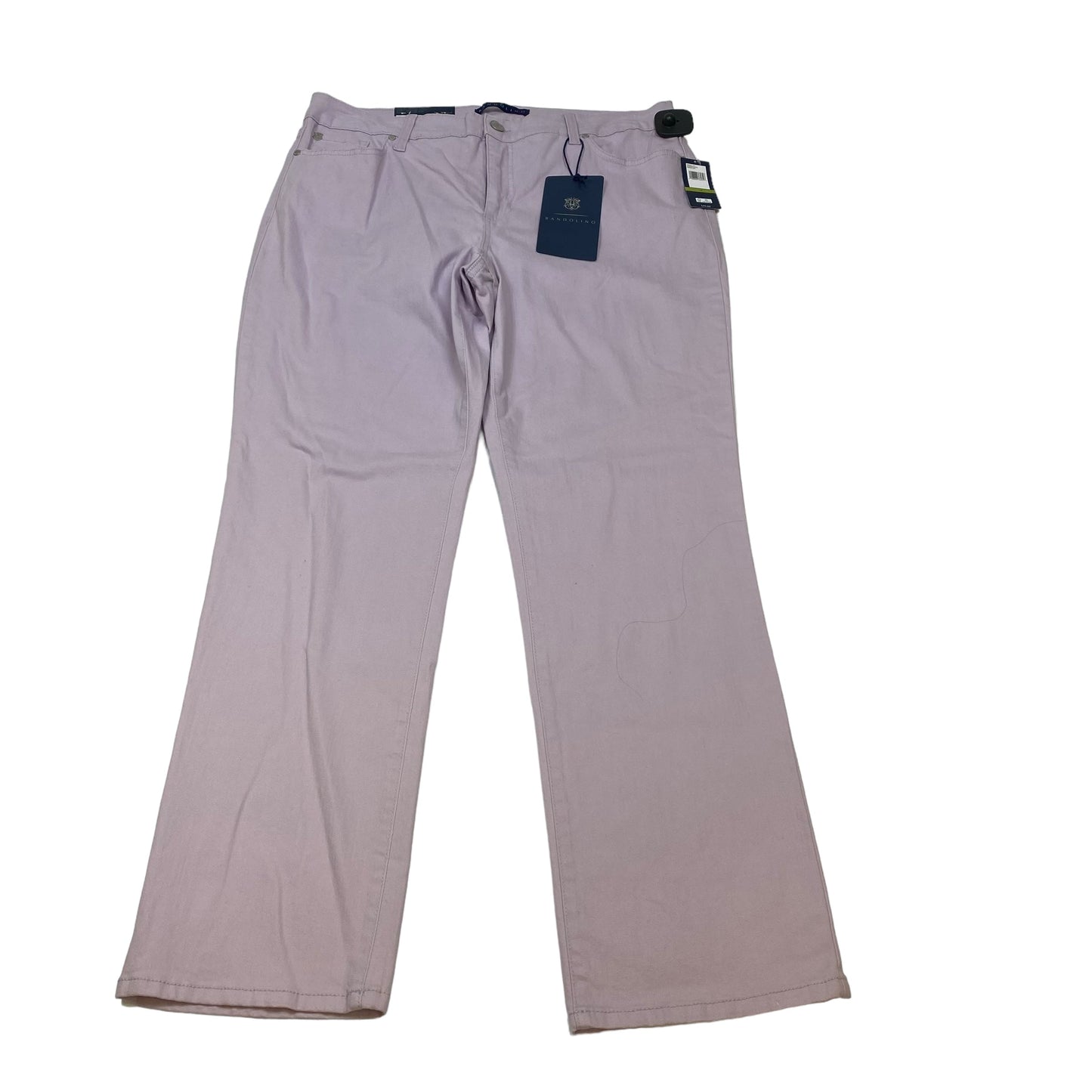 Purple Denim Jeans Straight Bandolino, Size 14
