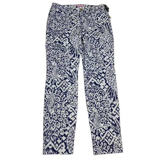 Blue Pants Designer Lilly Pulitzer, Size 4