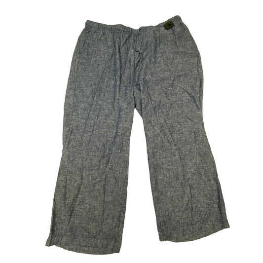 Blue Pants Linen Old Navy, Size 3x