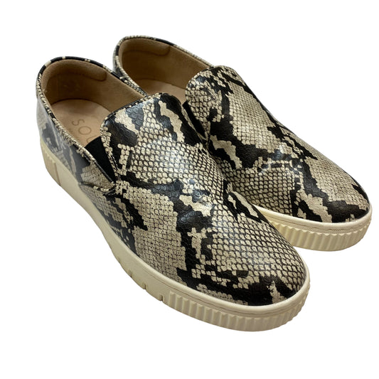 Snakeskin Print Shoes Sneakers Naturalizer, Size 11