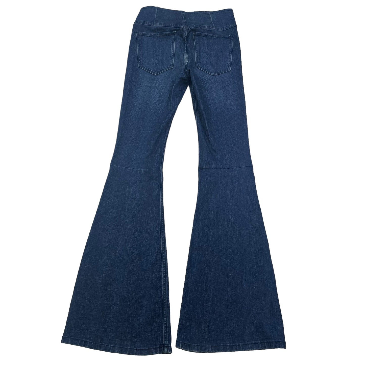 Blue Denim Jeans Flared Free People, Size 2