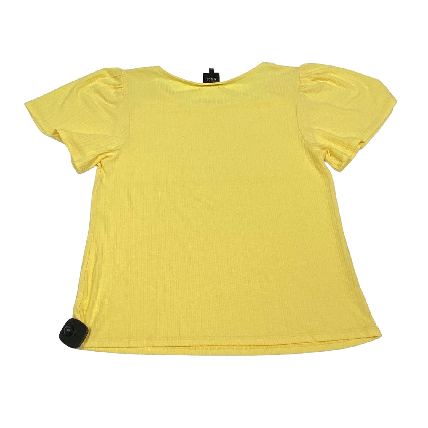 Yellow Top Short Sleeve W5, Size M