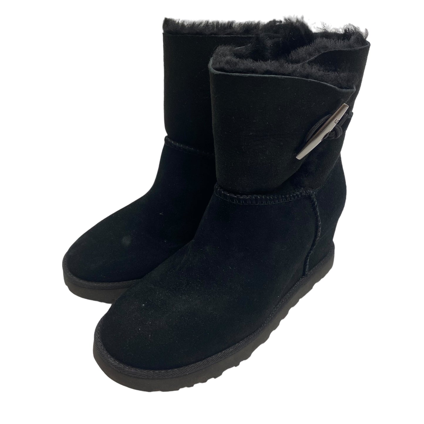 Black Boots Designer Ugg, Size 5