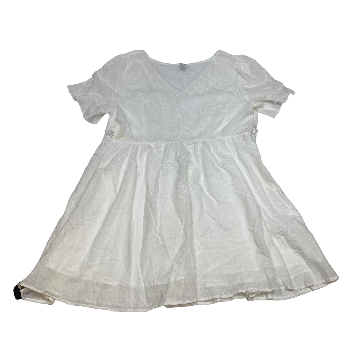 White Dress Casual Short Shein, Size 2x