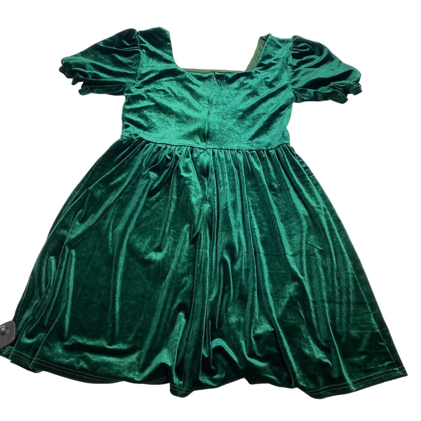Green Dress Casual Short Tullabee, Size Xl