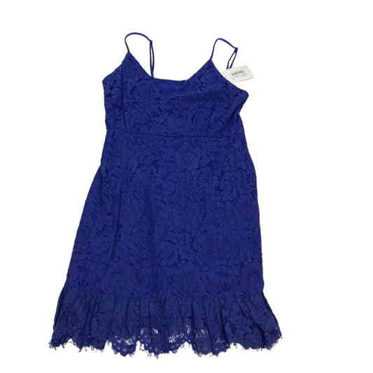 Blue Dress Casual Short Sugar Lips, Size M