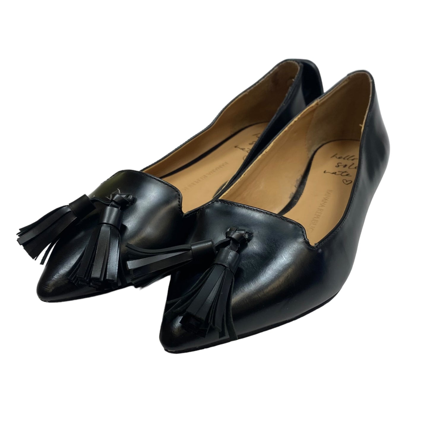 Black Shoes Flats Banana Republic, Size 6.5
