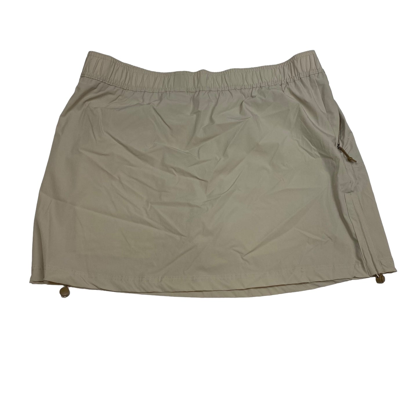 Beige Athletic Skort Clothes Mentor, Size Xl