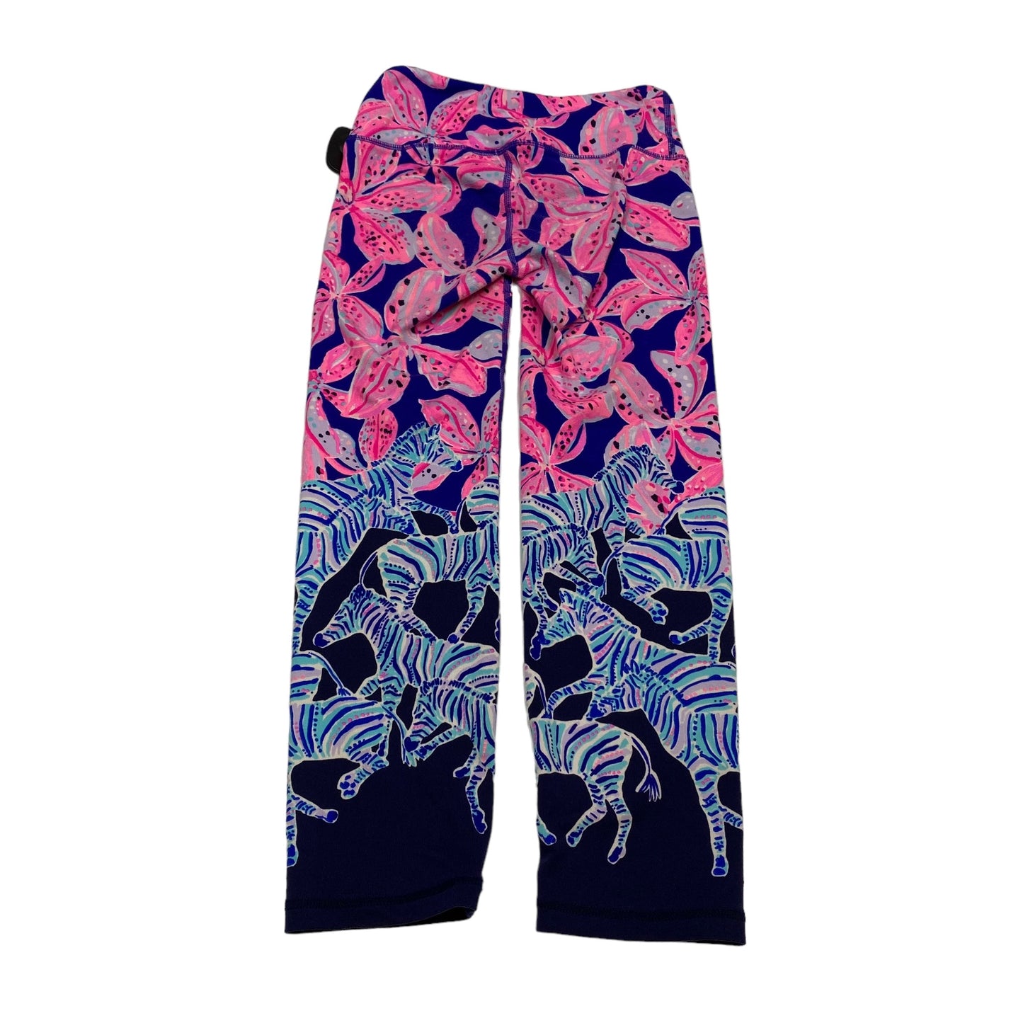 Blue & Pink Athletic Leggings Lilly Pulitzer, Size Xxs